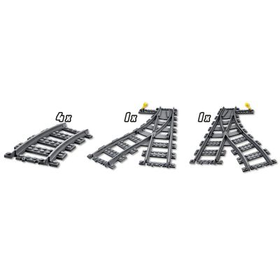 3. LEGO City 60238 Zwrotnice