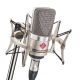 Neumann TLM 102 NI Studio Set - Mikrofon pojemnościowy, wielkomembranowy z uchwytem przeciwwstrząsowym, nikiel