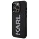 2. Etui Karl Lagerfeld 3D Rubber Glitter Logo na iPhone 15 Pro - czarne