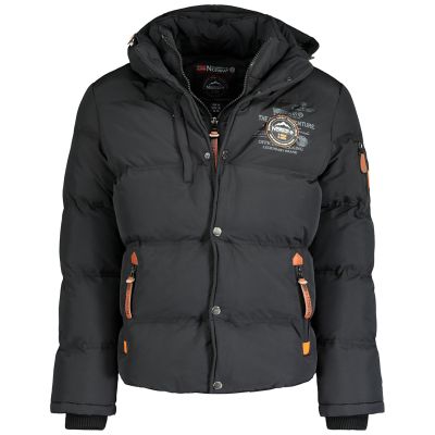 Parka męska Geographical Norway VERVEINE BLACK DB MEN 005 (WU5933H/GN-BLACK)