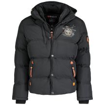 Parka męska Geographical Norway VERVEINE BLACK DB MEN 005 (WU5933H/GN-BLACK)