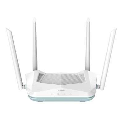 5. D-Link EAGLE PRO AI AX1500 Smart Router router bezprzewodowy Gigabit Ethernet Dual-band (2.4 GHz/5 GHz) Biały