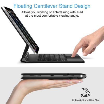 8. Etui Tech-Protect SmartCase Magnetic na iPad Pro 13” 7 / 8 2024-2025 - czarne