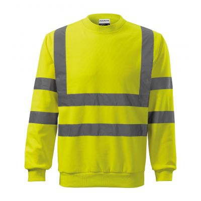 3. Bluza unisex HV Essential (fluorescencyjny żółty)
