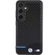 3. Etui BMW Leather Carbon na Samsung Galaxy S24 - czarne