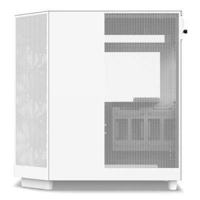 8. NZXT OBUDOWA KOMPUTEROWA NZXT OBUDOWA H6 FLOW MIDI TOWER Z OKNEM BIAŁA