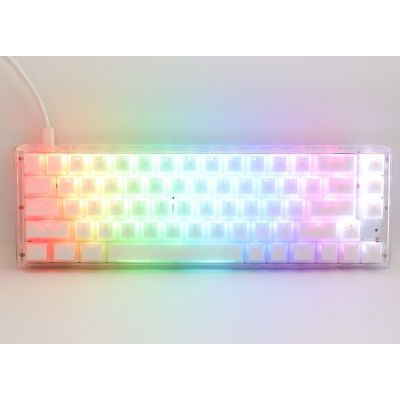 10. Ducky One 3 SF klawiatura Gaming USB Biały