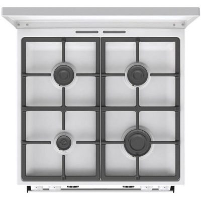 9. Kuchnia gazowo-elektryczna GORENJE GKS6C71WF 60 cm | AirFry | ExtraSteam | FrozenBake | biały