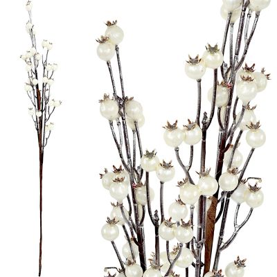 GAŁĄZKA DEKORACYJNA 70CM BIAŁA