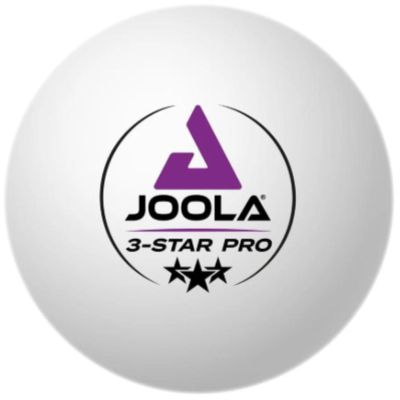 2. PIŁECZKI DO TENISA STOŁOWEGO JOOLA PRO 3 STAR 24SZT BIAŁE
