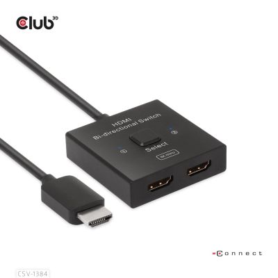 3. CLUB3D CSV-1384 przełącznik KVM Czarny