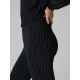 6. Legginsy w paski z rozszerzanymi nogawkami damskie 4F 4FRAW26TTIGF383-20S
