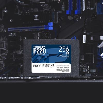 2. SSD Patriot P220 256GB SATA3 2,5"