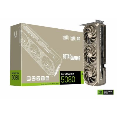 Karta graficzna ZOTAC GAMING GeForce RTX 5080 SOLID Core OC 20th Anniversary Edition
