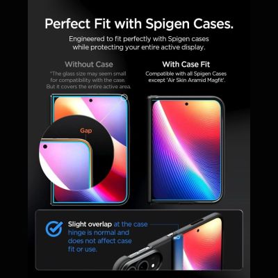 8. Szkło hartowane Spigen Glas.tR EZ Fit Pro HD AC na iPhone Duo