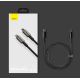 18. Kabel Baseus CATLWJ-01 Lightning - USB-C PD 20W 480Mb/s 1m - czarny