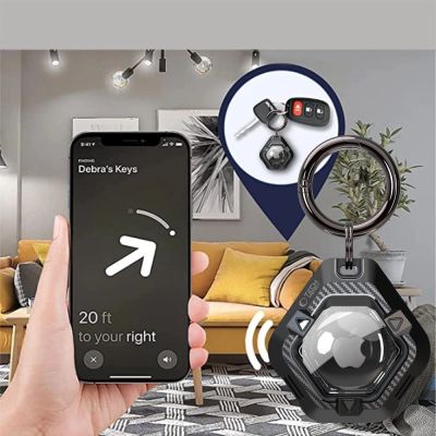 7. Etui Tech-Protect Defense na Apple AirTag 1 / 2 - czarne