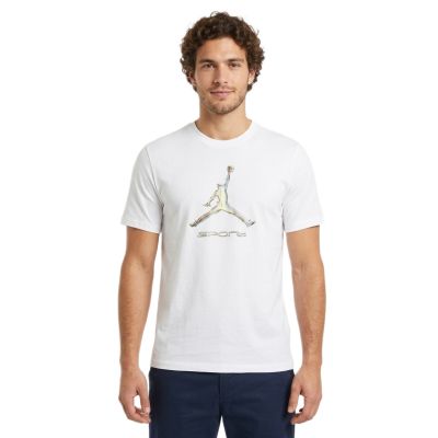 4. Koszulka męska Air Jordan Sport Men's Dri-FIT T-Shirt Biała - HQ7984-100