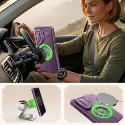 4. Etui Tech-Protect Kevlar MagSafe 2-Set na Samsung Galaxy S26 Ultra - czarne