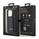 9. Etui BMW Grip Stand Smooth & Perforated na iPhone 15 Pro - czarne