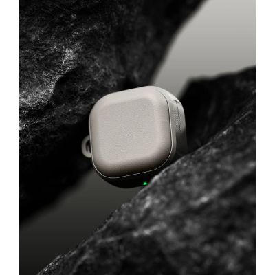 4. Etui Ringke Onyx Magnetic na Samsung Galaxy Buds 4 / 4 Pro - szare