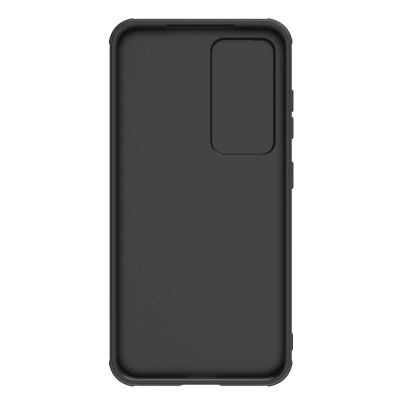7. Nillkin Synthetic Fiber S Case etui Samsung Galaxy S23 pokrowiec osłona na aparat czarne