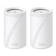 Router WiFi Mesh 9300Mbps DECO BE65 (2-PACK) TP-LINK