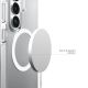 3. UAG Scout Clear Magnet - etui z wbudowanym modułem magnetycznym do Samsung Galaxy S26 (ice/white)