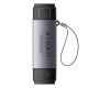 2. Czytnik kart Baseus Lite Series USB-A/USB-C 3.0 SD/TF - szary