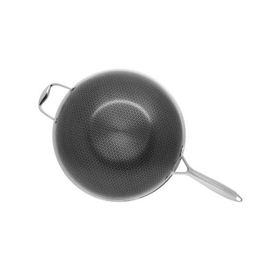 11. Wok z powłoką DIAMOND Kohersen Black Cube z pokrywką (32 cm ; 5,1l)
