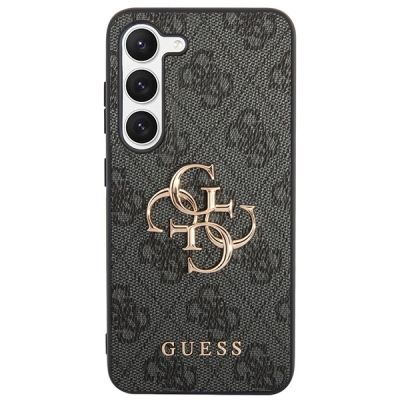 3. Etui Guess 4G Big Metal Logo na Samsung Galaxy S24 - czarne