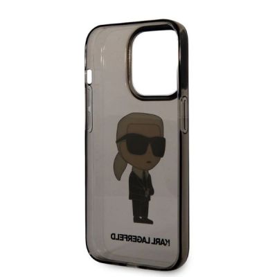 7. Etui Karl Lagerfeld Ikonik Karl na iPhone 14 Pro Max - czarne