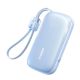 Powerbank Baseus EnerFill FC21 Qpow 3 Ultra 10000mAh 45W z odłączanym kablem USB-C/Lightning - niebieski