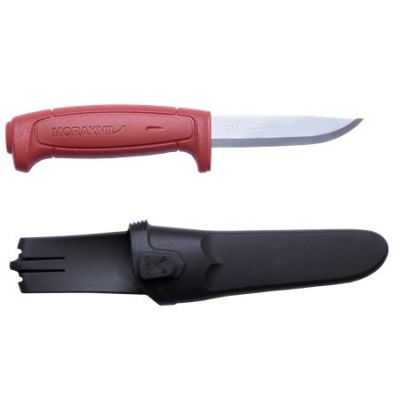4. Nóż Morakniv BASIC 511 - Carbon Steel - Czerwony