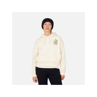 Bluza damska ROSSIGNOL W WATERFALL H RELAX SWEATSHIRT biała