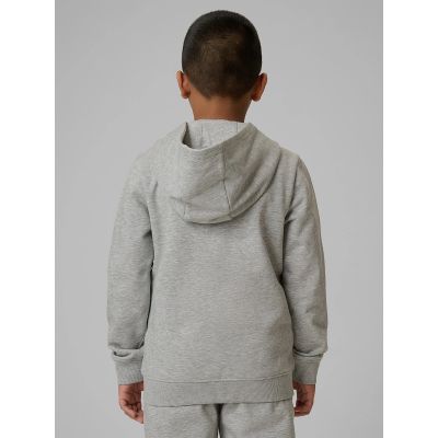 2. Bluza dresowa regular z kapturem chłopięca 4F 4FJRMM00TSWSM2747-25M