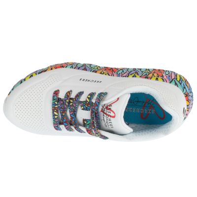 3. Skechers Uno Lite - Subtle Love 314088L-WMLT Białe 31