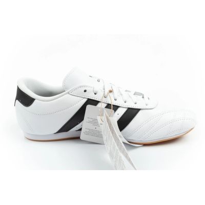 4. Adidas buty damskie sportowe Taekwondo Lace białe modne skórzane