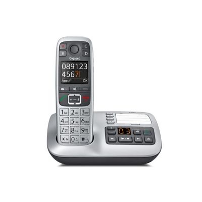 3. Gigaset E560A telefon Telefon w systemie DECT Nazwa i identyfikacja dzwoniącego Czarny, Srebrny
