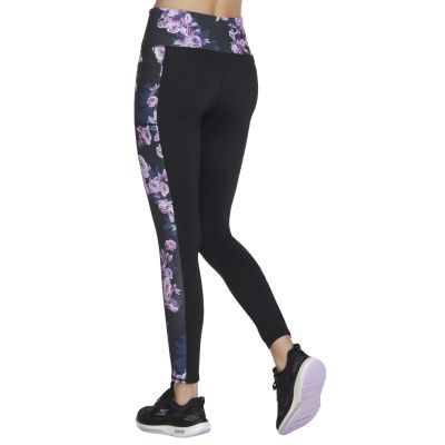 2. Skechers GO Stretch Winter Bloom Legging LG5-BLVP Czarne XS