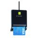 GEMBIRD UNIWERSALNY CZYTNIK KART SMART CARD USB, CZARNY