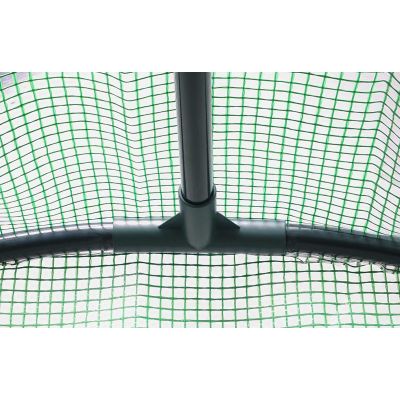 9. SZKLARNIA TUNEL OGRODOWY DWA WEJŚCIA DO POMIDORÓW I OGÓRKÓW 200x100x180CM ZIELONY