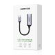 13. Ugreen przejściówka adapter USB Typ C - HDMI 2.0 4K@60 Hz Thunderbolt 3 do MacBook / PC szary (70444)