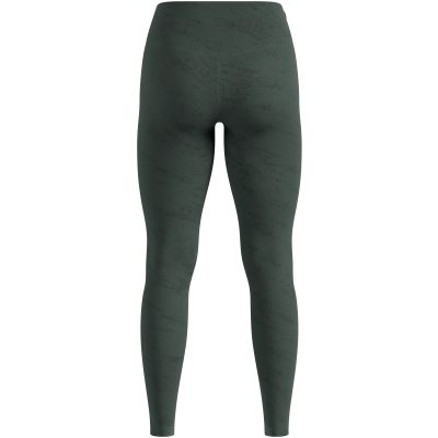 7. Legginsy Odlo Tights ZEROWEIGHT PRINT REFLECTIVE Zielone
