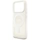 6. Etui Guess IML Glitter Pearl Strap MagSafe do iPhone 17 Pro - przezroczyste