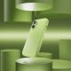 7. Etui silikonowe Puro Icon Mag Pro Liquid Silicone na iPhone 17 kompatybilne z MagSafe, z ochroną aparatu i aluminiowymi przyciskami - zielone