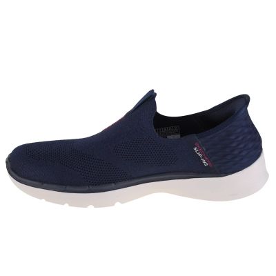10. Buty Skechers Slip-Ins: GO WALK 6 - Fabulous View W 124569-NVY