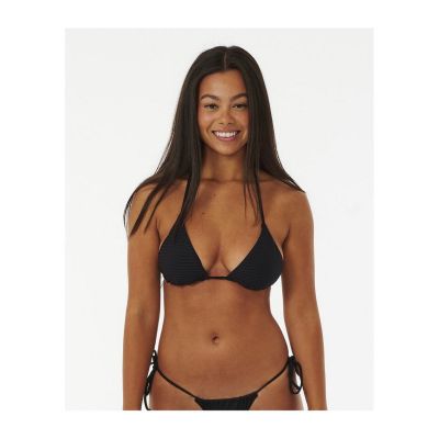 Stanik kąpielowy RIP CURL Premium Surf D-Dd Sliding Tri czarny