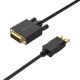 5. Kabel Orico XD-DTD DisplayPort do DVI 4K 3 m - czarny