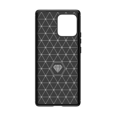 5. Etui silikonowe Carbon Case do Motorola Edge 40 Pro - czarne